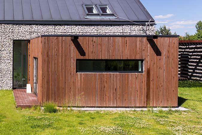 Extension de maison en bois près de Calais